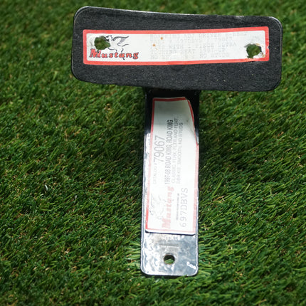 Mustang 79067 Driver Backrest Bracket Harley Seat Mount Rusted Paint Peeling