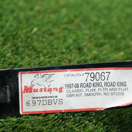 Mustang 79067 Driver Backrest Bracket Harley Seat Mount Rusted Paint Peeling