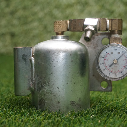 Harley Police Air Tank w/ Gauge FXRP FLHTP Road King Solo Seat OEM