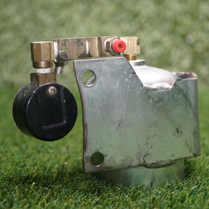 Harley Police Air Tank w/ Gauge FXRP FLHTP Road King Solo Seat OEM