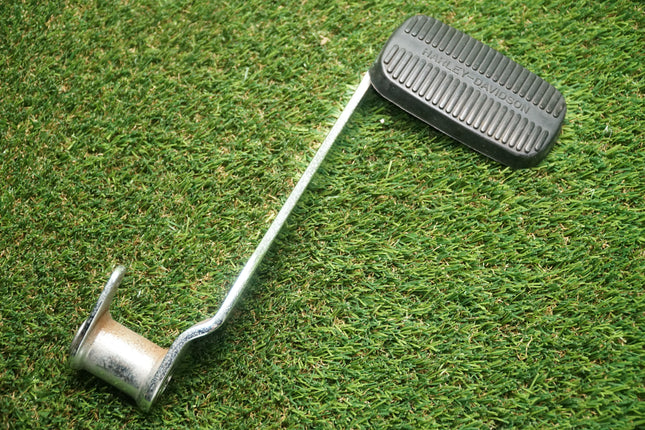 OEM Harley Davidson Touring Softail Brake Pedal Lever Arm Pad – Rusty