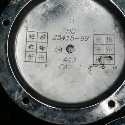 3 Harley Davidson Chrome Derby Covers OEM 25415-99 & 103” 60872-11 Set