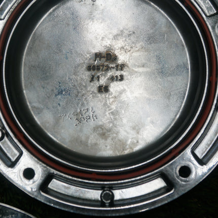 3 Harley Davidson Chrome Derby Covers OEM 25415-99 & 103” 60872-11 Set