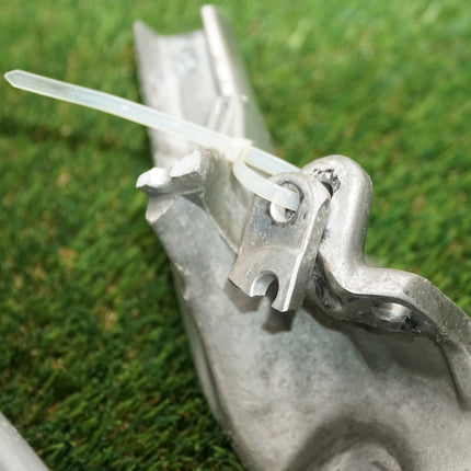 2005 Yamaha VMAX 1200 VMX12 Sissy Bar Mount Brackets L/R — One Repairable