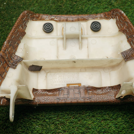 Yamaha VMAX 1200 1985-2007 Custom Alligator Seat Set w/ Backrest – Brown