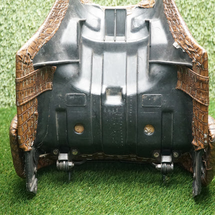 Yamaha VMAX 1200 1985-2007 Custom Alligator Seat Set w/ Backrest – Brown