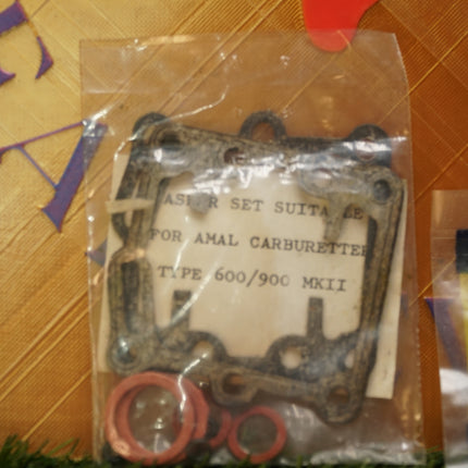 Amal Concentric MKII Carburetor Gasket Rebuild & Cold Start Kit 2622/149 NOS