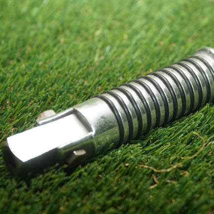 Chrome Folding Rear Passenger Foot Pegs w/ Rubber Rings #1899 Pair – Needs Polish