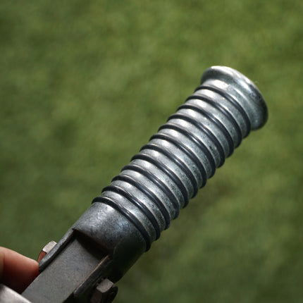 Chrome Folding Rear Passenger Foot Pegs w/ Rubber Rings #1899 Pair – Needs Polish