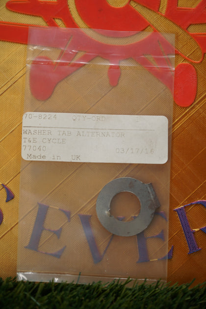 Vintage Triumph BSA Engine Seal & Lock Tab Washer Hardware Bundle Lot photo 5
