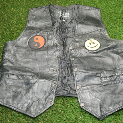 Custom VMAX Jacket XL by Navarre Leather Co Italian Stone Stitching & Embroidery