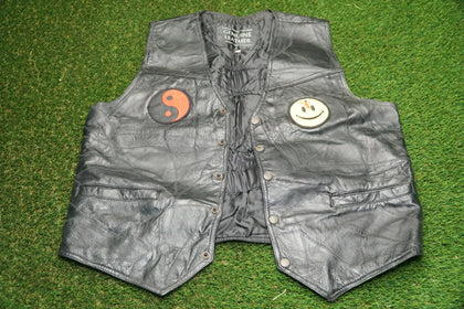 Custom VMAX Jacket XL by Navarre Leather Co Italian Stone Stitching & Embroidery photo 3
