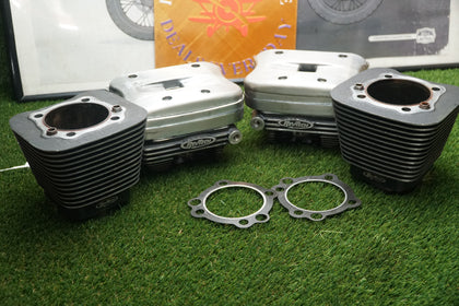 84-99 RevTech Evo 100" Cylinder Heads Cylinders Pistons Top End Kit Needs Hone photo 15