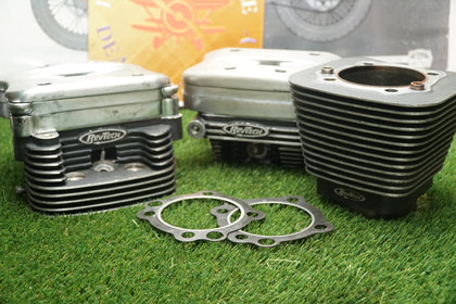84-99 RevTech Evo 100" Cylinder Heads Cylinders Pistons Top End Kit Needs Hone photo 16