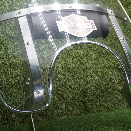 Harley FLHRC Road King Genuine Windshield w/ Storage Bag OEM