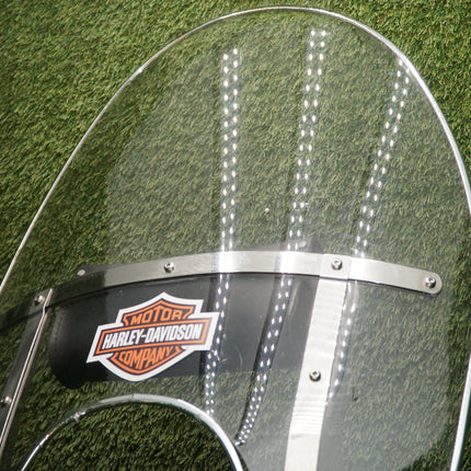 Harley FLHRC Road King Genuine Windshield w/ Storage Bag OEM