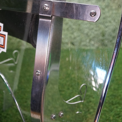 Harley FLHRC Road King Genuine Windshield w/ Storage Bag OEM