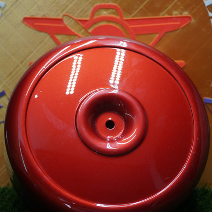 Harley Patriot Red Pearl Round Air Cleaner Cover 29435-98ML NOS Box-Rub Blemish