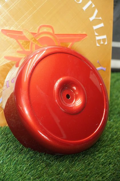 Harley Patriot Red Pearl Round Air Cleaner Cover 29435-98ML NOS Box-Rub Blemish photo 2