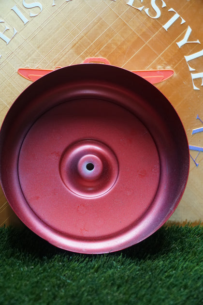 Harley Patriot Red Pearl Round Air Cleaner Cover 29435-98ML NOS Box-Rub Blemish photo 4