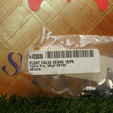 Cycle Pro Harley Keihin Carburetor Float Needle Valve 22732 NOS 10-Pack
