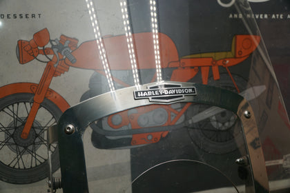 Harley-Davidson Heritage Softail Fat Boy Detachable King-Size Windshield 18" Used photo 3