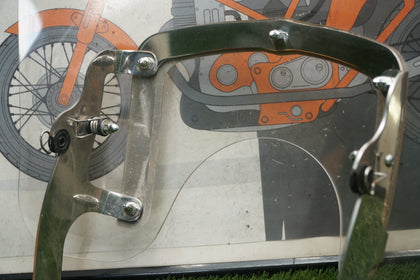 Harley-Davidson Heritage Softail Fat Boy Detachable King-Size Windshield 18" Used photo 5