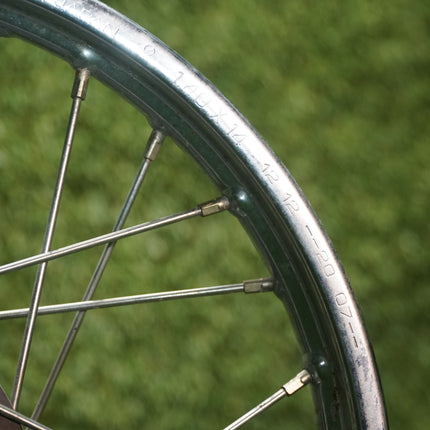 1997 Yamaha PW80 Front Wheel Rim w/ Brake Drum – Straight OEM