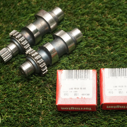 Harley Twin Cam 88 1999-2006 Stock Camshafts Set 83 88 w/ Torrington Bearings