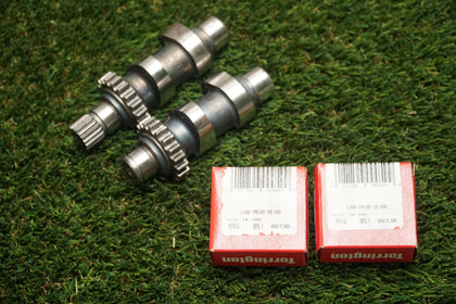 Harley Twin Cam 88 1999-2006 Stock Camshafts Set 83 88 w/ Torrington Bearings photo 2