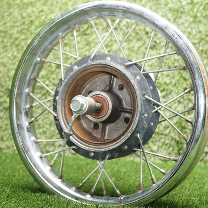 1995 Yamaha PW80 Rear Wheel Rim Hub 12x1.60 OEM w/ Cush Drive & Sprocket