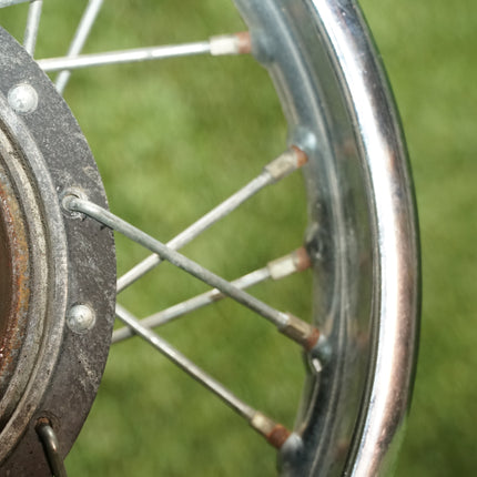 1995 Yamaha PW80 Rear Wheel Rim Hub 12x1.60 OEM w/ Cush Drive & Sprocket