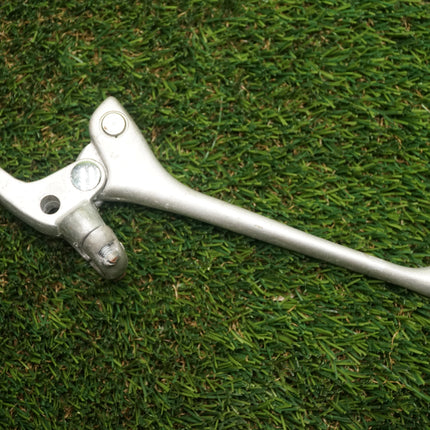 Vintage Early Motorcycle Brake/Clutch Lever for 1” Bars – Dull Aluminum Finish