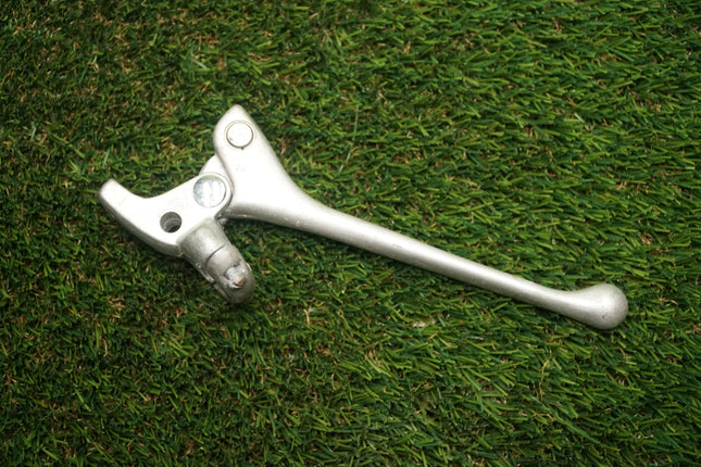 Vintage Early Motorcycle Brake/Clutch Lever for 1” Bars – Dull Aluminum Finish