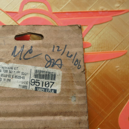 Harley Exhaust Port Stud Nut Flange Kit Mid-USA 95107 65328-83 65325-83 NOS