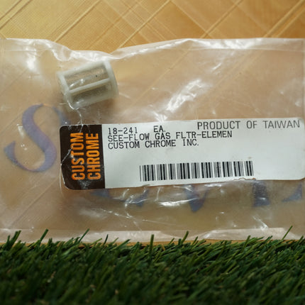 Harley See-Flow Glass Fuel Filter Replacement Element Custom Chrome 18-241 NOS