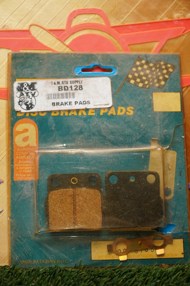 Honda ATC250R ATC200X ATC350X Rear Sintered Brake Pads Emgo 90-51862 NOS