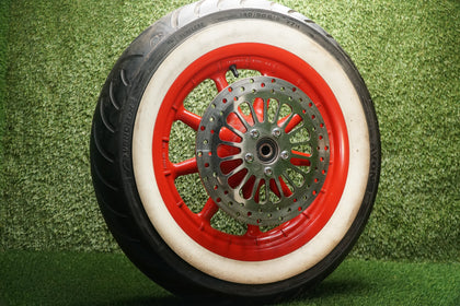 2000-05 Harley Electra Glide Front & Rear Wheel Set w/ Avon Tires photo 12
