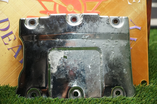 Harley Twin Cam Chrome Rocker Box Cover Top Lid 17571-99 Used OEM Flaking