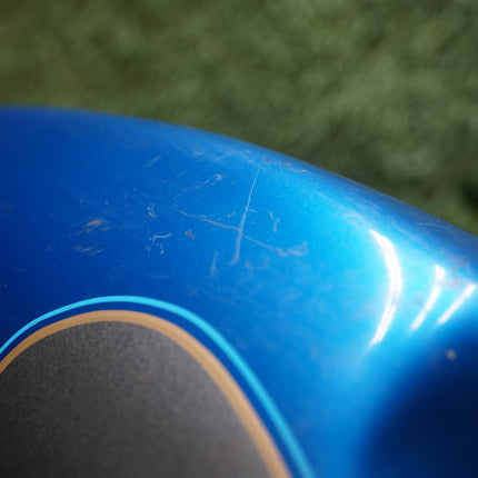 Harley Electra Glide Ultra Classic Blue Right Lower Leg Fairing Needs Touch Up