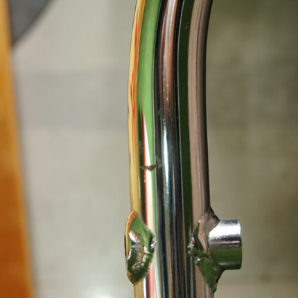 Kawasaki Vulcan 1500 Classic Passenger Backrest Sissy Bar Chrome Emblem Used OEM