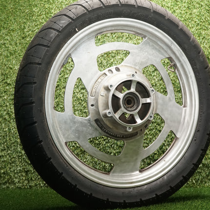 1985 Yamaha VMAX 1200 Front Wheel Rim & Tire 18x2.15 – OEM 1FK-25168-00-98