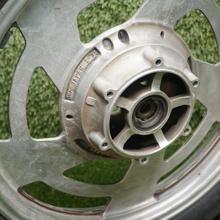 1985 Yamaha VMAX 1200 Front Wheel Rim & Tire 18x2.15 – OEM 1FK-25168-00-98