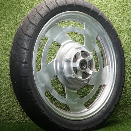 1985 Yamaha VMAX 1200 Front Wheel Rim & Tire 18x2.15 – OEM 1FK-25168-00-98