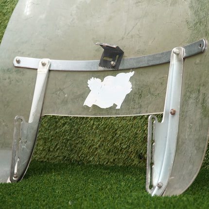 Harley Davidson Chrome Windscreen Mounting Brackets Shovelhead Panhead Duo-Glide