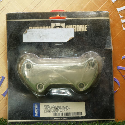 Harley Handlebar Chrome Top Clamp Custom Chrome Inc 26145 1974-Up 1" Bar NOS