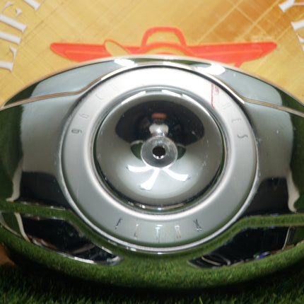Harley Twin Cam 96 Chrome Football Air Cleaner Cover Shroud Used OEM Scuff