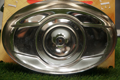 Harley Twin Cam 96 Chrome Football Air Cleaner Cover Shroud Used OEM Scuff photo 5