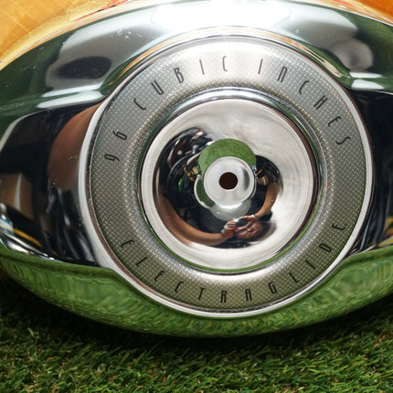 Harley Twin Cam 96 Electra Glide Chrome Football Air Cleaner Cover Used