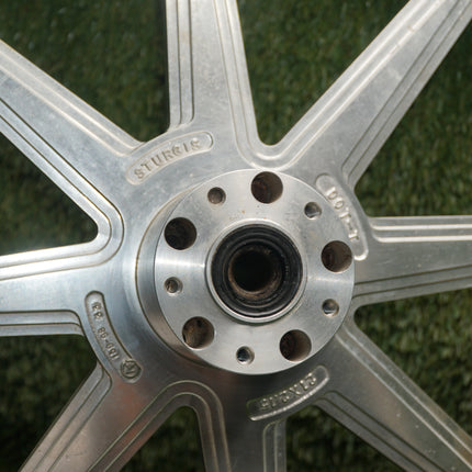 Rick’s 21x2.15 Front & 16x4.5 Rear 8-Spoke Wheel Set – Needs Polish